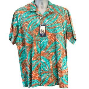 Kudos Vintage Mens XL Hawaiian Shirt USA With Tags NOS
